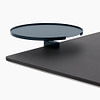 lento Schreibtischzubehör: Tischanbau rund schwarz Ø 280 mm mit Tischklemme