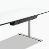 Schreibtischzubehör: Detail vom Kabelkanal Filz 74 cm dark grey