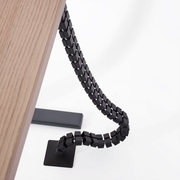 Bild von Kabelkette schwarz - lento Schreibtischzubehoer