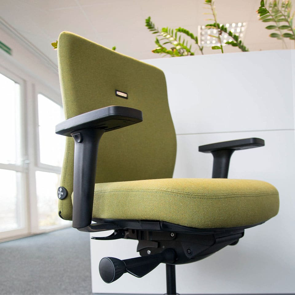 Home Office Stuhl / Bürostuhl lento in grün