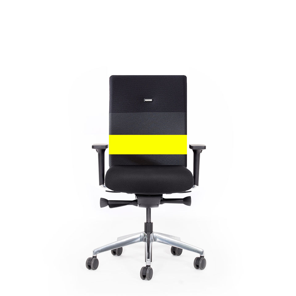lento-agilis-ergonomischer-buerostuhl-schwarz-kontrast-gelb-fron