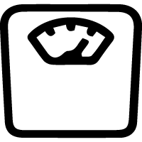Ein Waage-Icon symbolisiert die Belastbarkeit unserer Bürostühle von lento