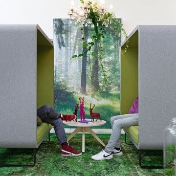 Verkaufsraum Büromöbel Pforzheim von Schwarz-Lab