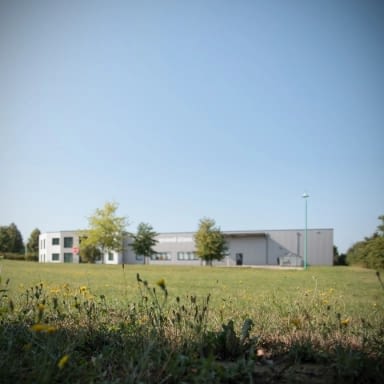 Bürostuhl testen Firmensitz von lento Außenansicht made in germany lento