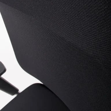 Bürostuhl testen agilis matrix Detailaufnahme Netzrücken schwarz lento