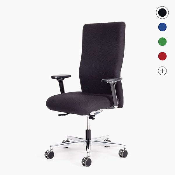 <strong>Der ROBUSTE</strong><br> agilis XL - ergonomischer Bürostuhl bis 200 kg belastbar Made in Germany 🇩🇪