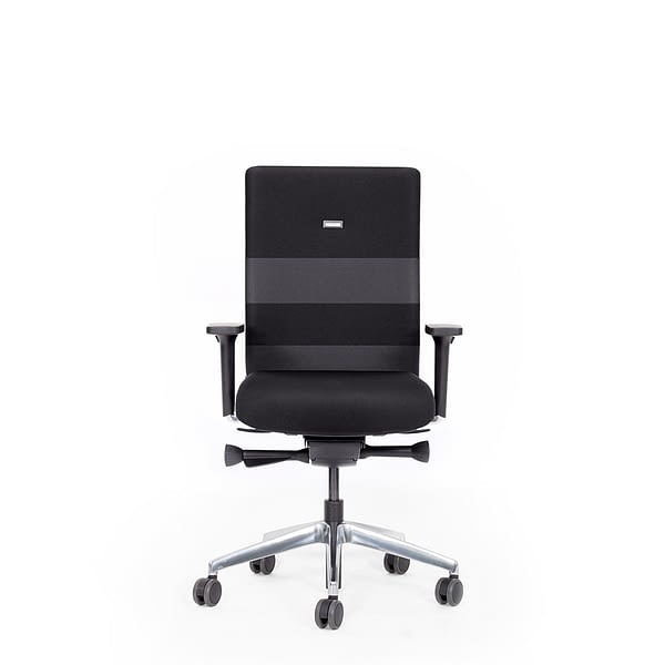 Abbildung: Bürostuhl inkl. Synchronmechanik mit automatischer Sitz-neigeverstellung, 4-fach verstellbaren Armlehnen, 10 Jahre Garantie, mehrfarbig, TÜV GS, TÜV Ergonomie