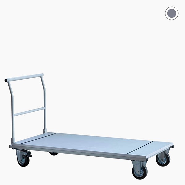 <strong>Transportwagen </strong> für Schreibtisch klappbar - Klapptisch Büro