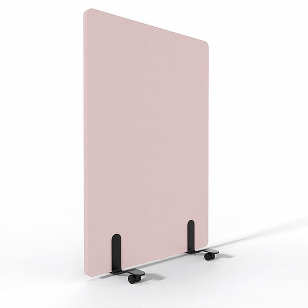 lento Büro Akustik Trennwand - Stellwand mit Schallschutz Mobil auf Rollen Farbe: Calendar