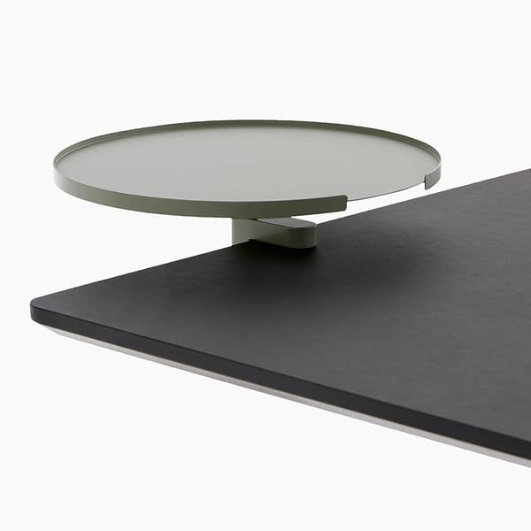 lento Schreibtischzubehör: Tischanbau Ø 280 mm rund