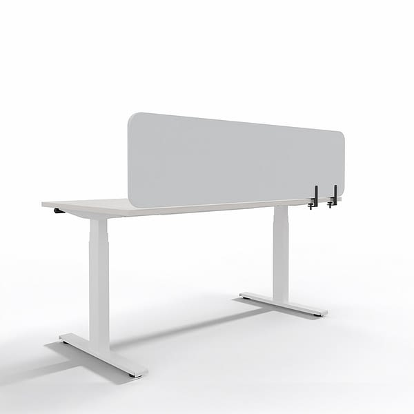 lento Sichtschutz fürs Büro Trennwand zur Auftischmontage 40 cm Farbe: Adobo Titelbild