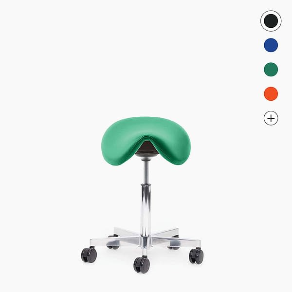 <strong>ROLLHOCKER</strong><br>sella: ergonomischer Sattelhocker 🇩🇪 Made in Germany