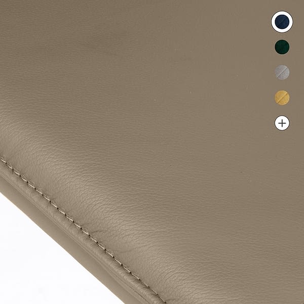 lento sitting smart Titelbild für Kufenstuhl, Konferenzstuhl, Polsterstuhl Ledermuster - Made in Germany