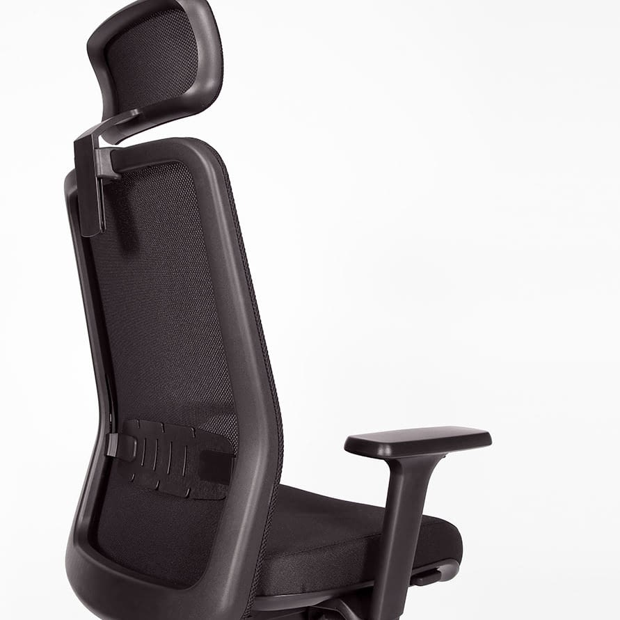 Ergonomischer Bürostuhl lento proto Rückenlehne Gesamtansicht hinten rechts Büro