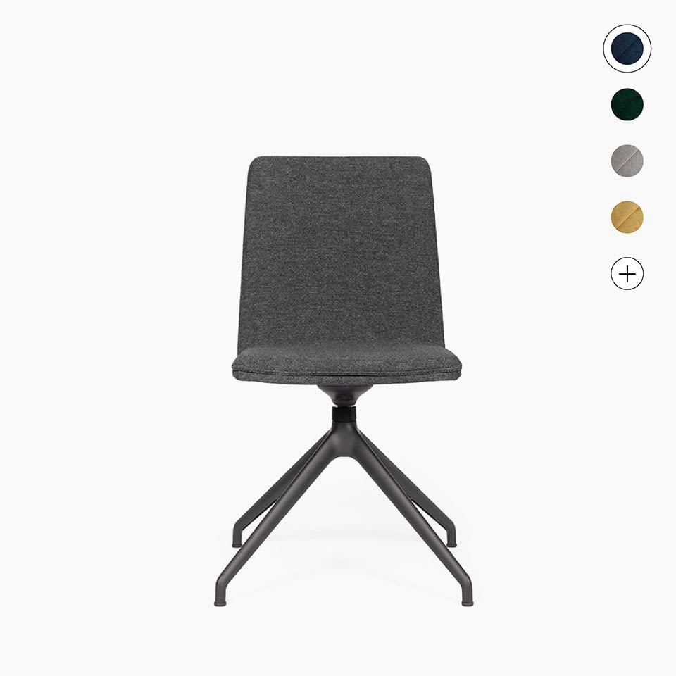 Drehstuhl | Konferenzstuhl mit schwarzem Zentralfuss sitting smart lento Titelbild