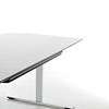 Schreibtischzubehör: Detail zur Schublade SlimTray large mit Schloß