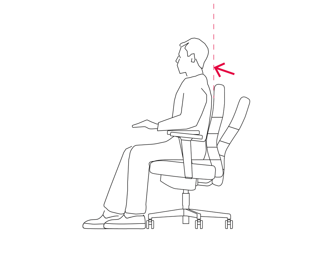 schematische Zeichnung zu buerostuhl mechanik synchronmechanik mit arretierung der rueckenlehne oder wegbegrenzung nach hinten von lento deutscher buerostuhlhersteller