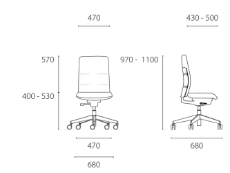 lento-agilis-matrix-mt11-ergonomischer-drehstuhl-mittelhoch-mit-aufsatz