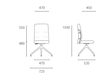lento-agilis-matrix-mt65-ergonomischer-drehstuhl-mittelhoch-mit-aufsatz