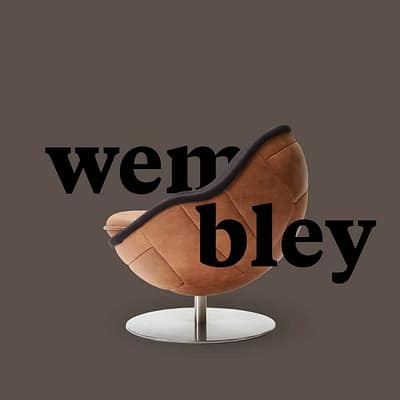 lillus Sports Furniture: wembley Retro Soccer Ball Chairs