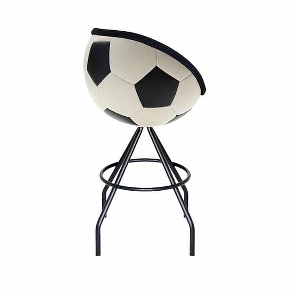 fussball barhocker lento lillus hattrick echtleder classic 4