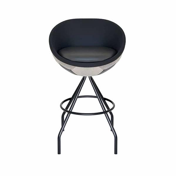 fussball barhocker lento lillus hattrick echtleder vintage 1