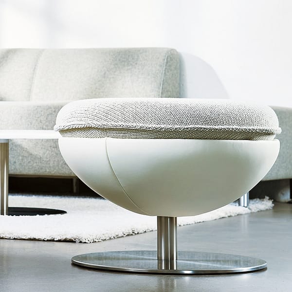 fussball hocker lento lillus hattrick echtleder classic 5