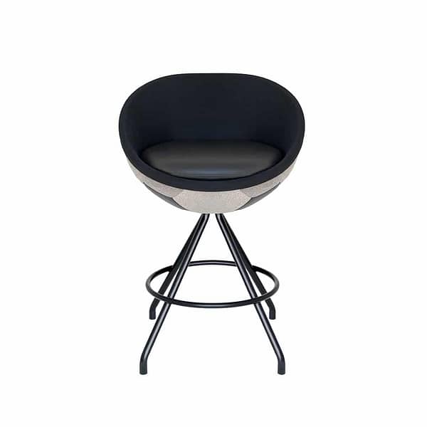 fussball tresenstuhl countestuhl lento lillus hattrick echtleder vintage 3