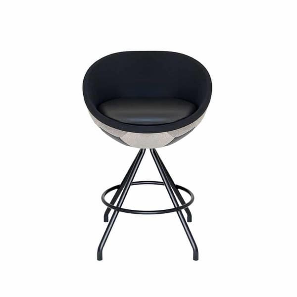 fussball tresenstuhl countestuhl lento lillus hattrick echtleder vintage 3