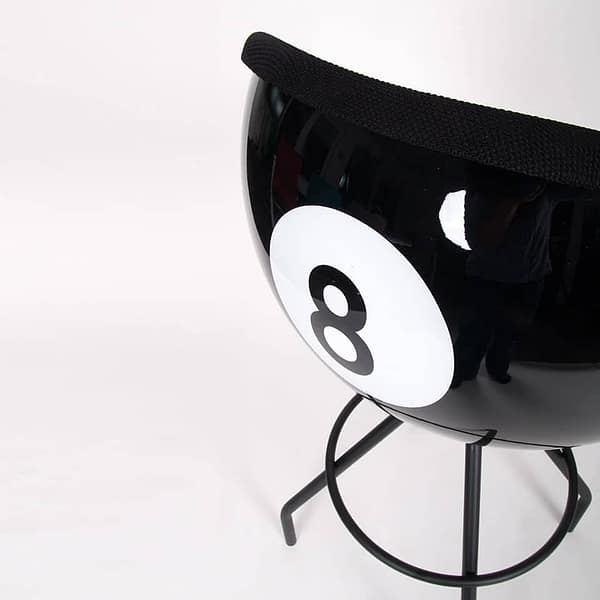 bowling chair black eight lillus pool sports furniture