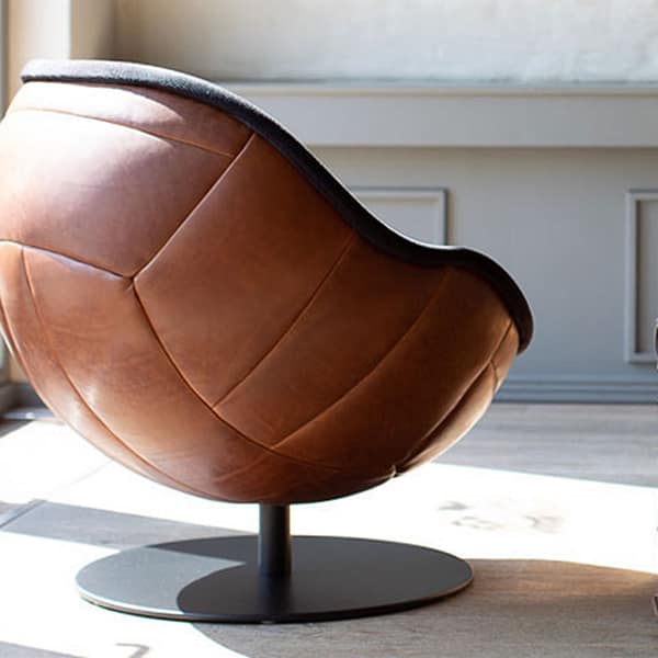 lillus wembley fussball sessel echteder braun