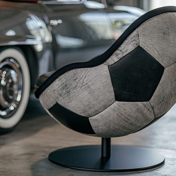 lounge chair leather football chair sports furniture hattrick lillus lento 1