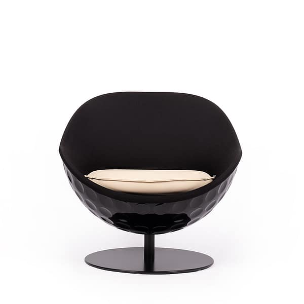 lillus eagle golf sessel loungesessel schwarz front 2