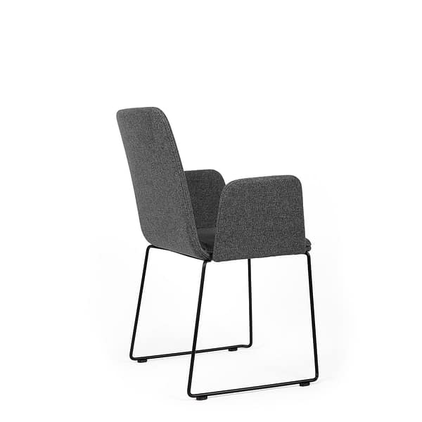 sitting smart z lentokufenstuhl armlehne graphite rueck