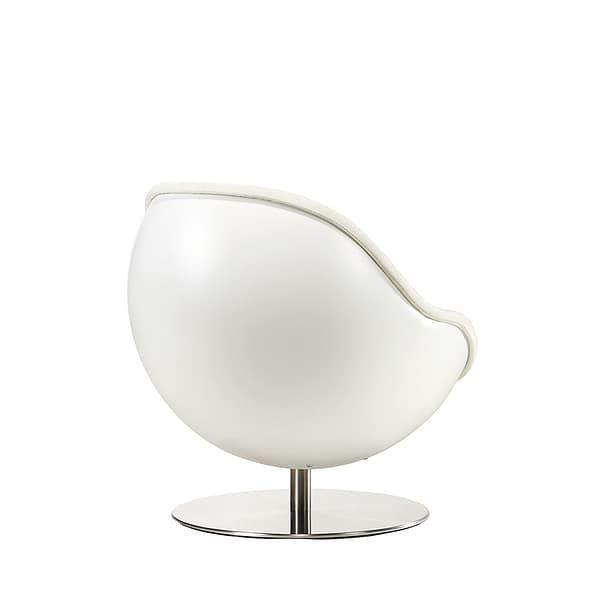 lillus art kugel sessel pop art weiss rueck 2