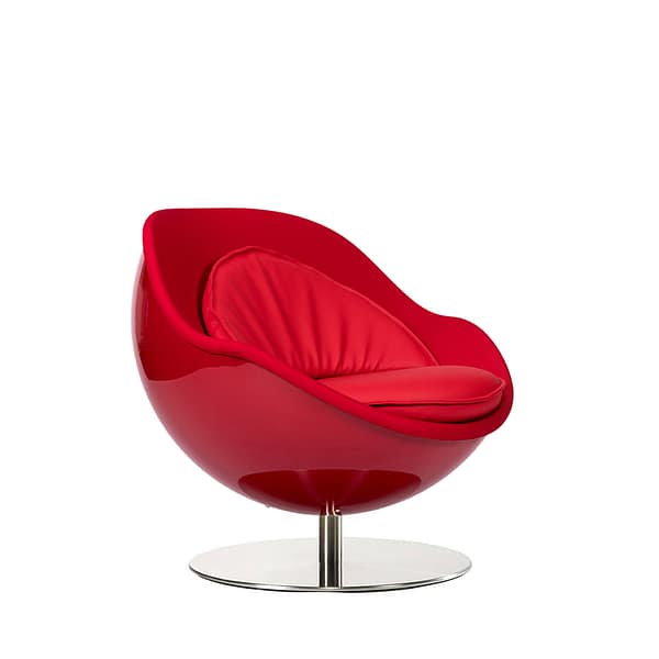 lillus art – Kugelsessel rot Ø 87 cm
