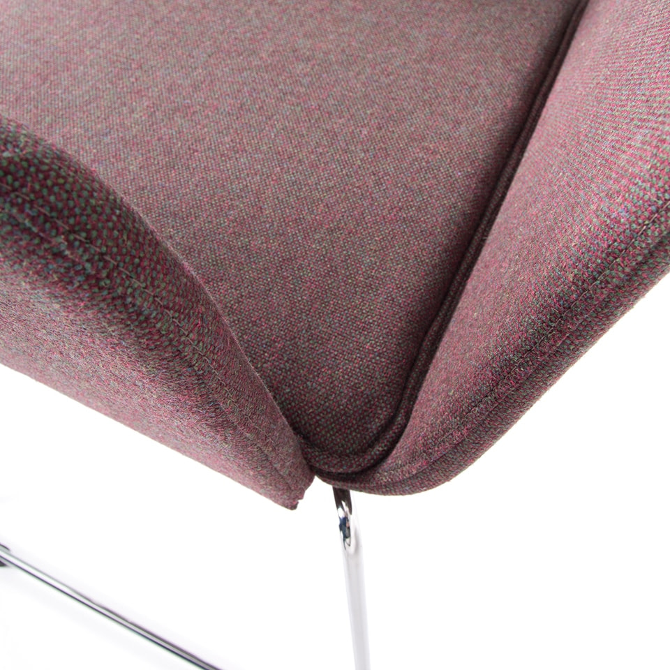 bild eines Kufenstuhl lento sitting smart k stoff mit details und darstellung des materiales