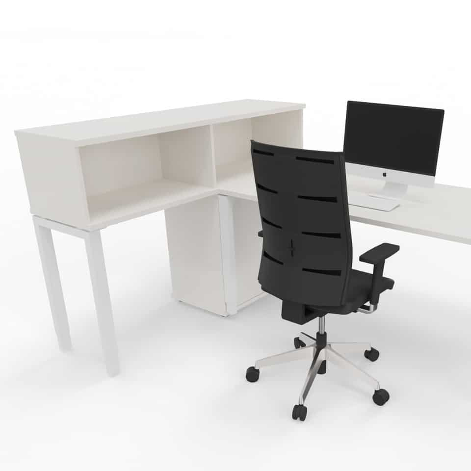 bild eines ergonomischer arbeitsplatz lento cosinus sitz steharbeitsplatz als einzelarbeitsplatz bueroausstattung