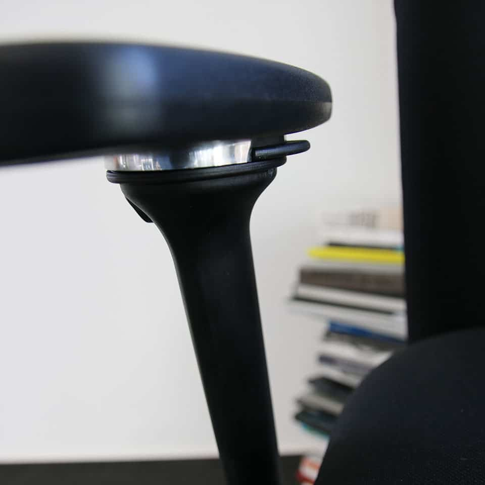 Bild zu Bürostuhl made in Germany Bürostuhl in Übergröße lento Schwerlaststuhl Bürostuhl bis 200 kg belastbar aus Deutschland mit verstellbaren Armlehnen
