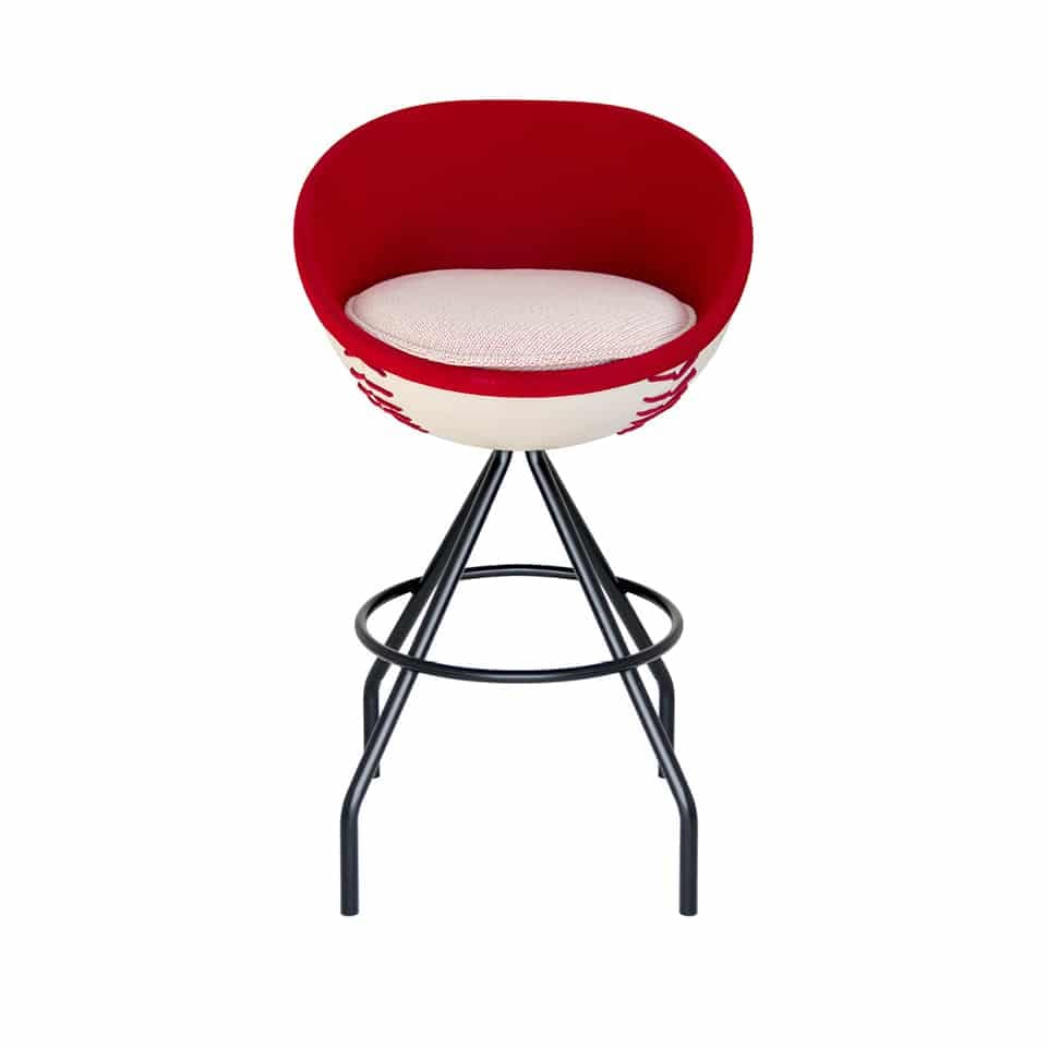 baseball barhocker barstuhl lento lillus homerun 4