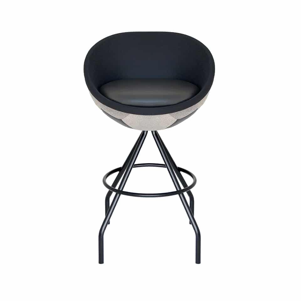 fussball barhocker lento lillus hattrick echtleder vintage 1