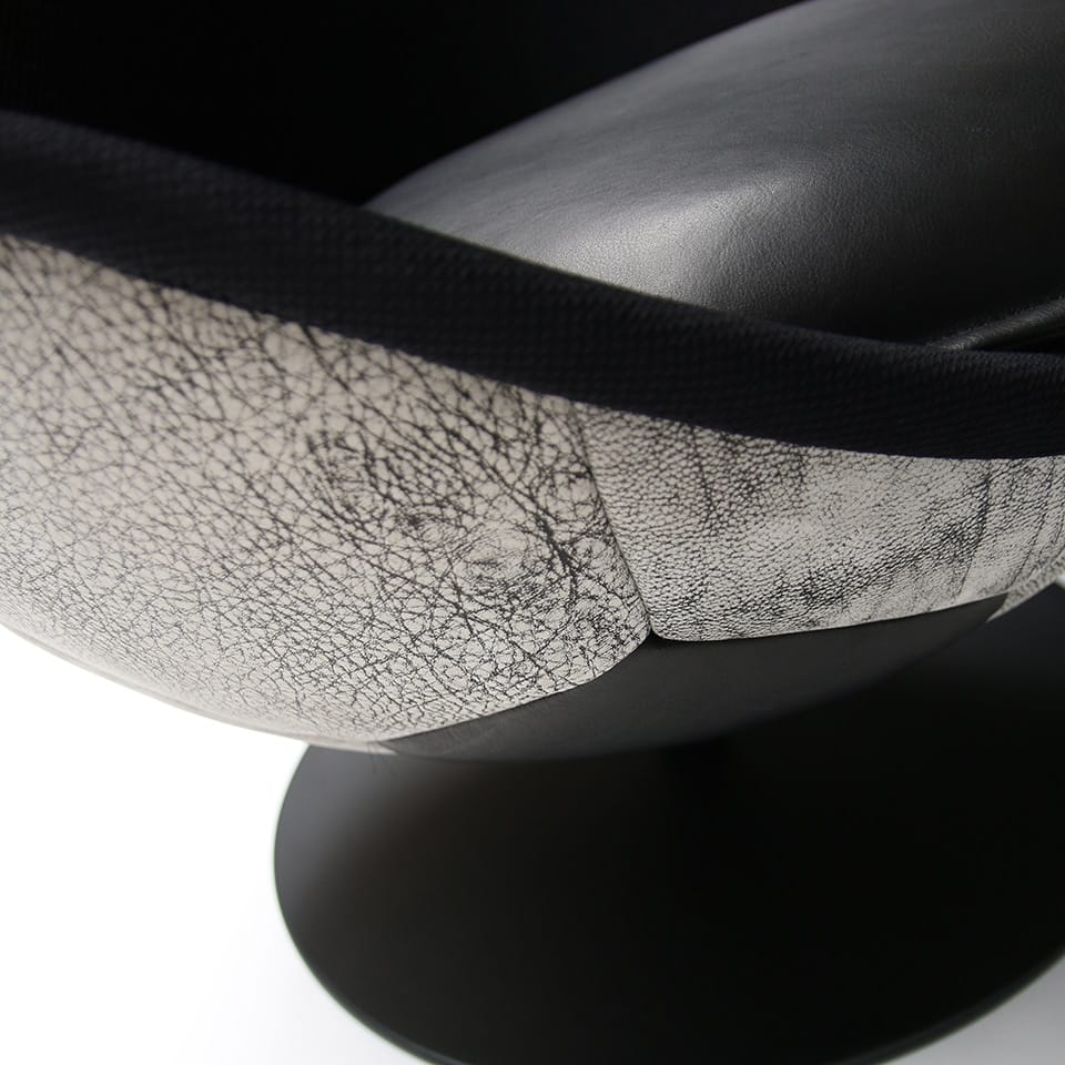 fussball lounge sessel stuhl lento lillus hattrick echtleder vintage 7