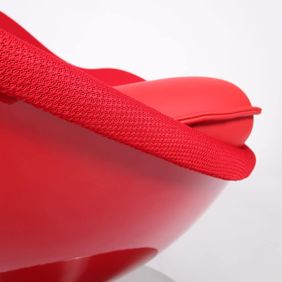 lillus art kugelsessel pop art sessel rot 1 1