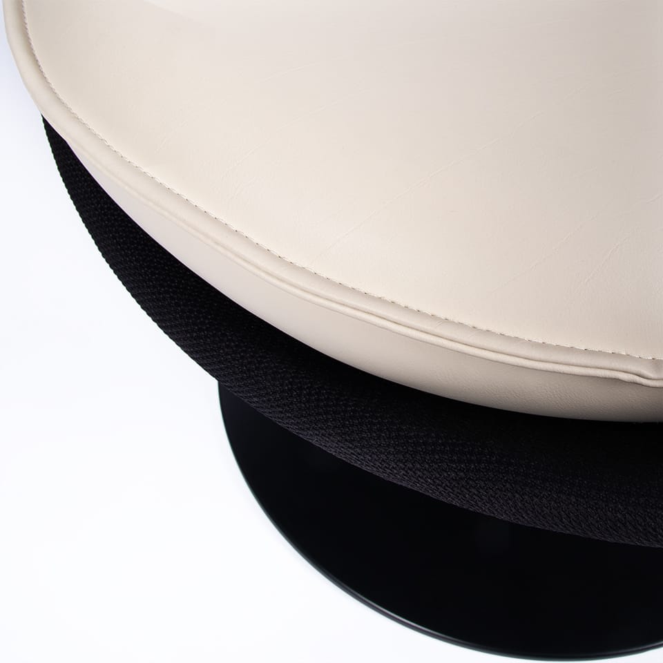 lillus eagle golf sessel loungesessel schwarz detail 2