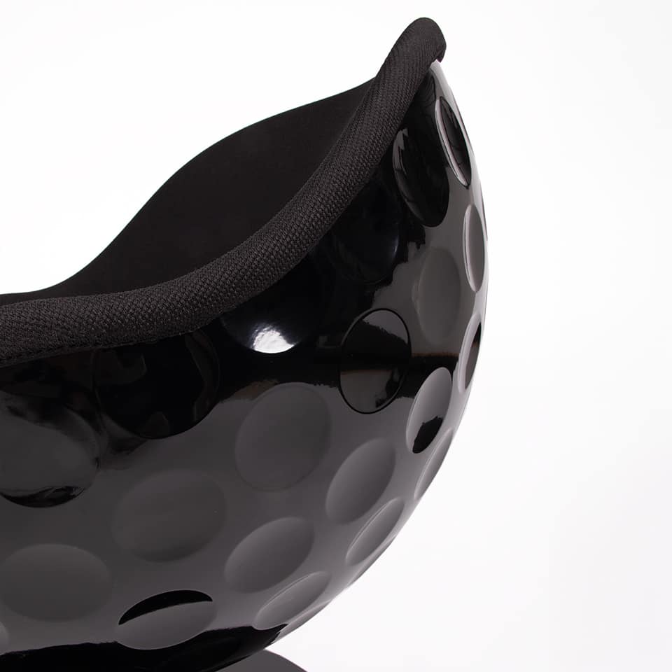 lillus eagle golf sessel loungesessel schwarz detail 3