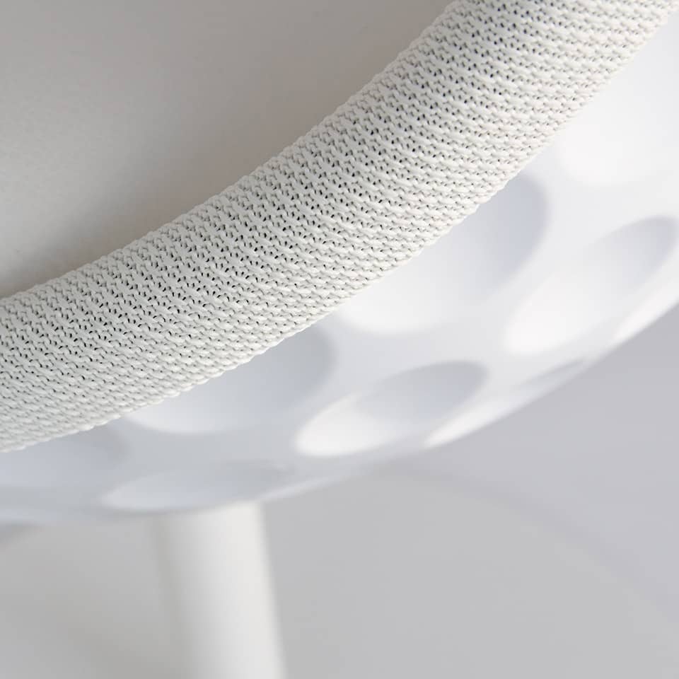 detail image of a lillus golf stool lounge chair cocktail stool ball seat in highend quality modern interior design